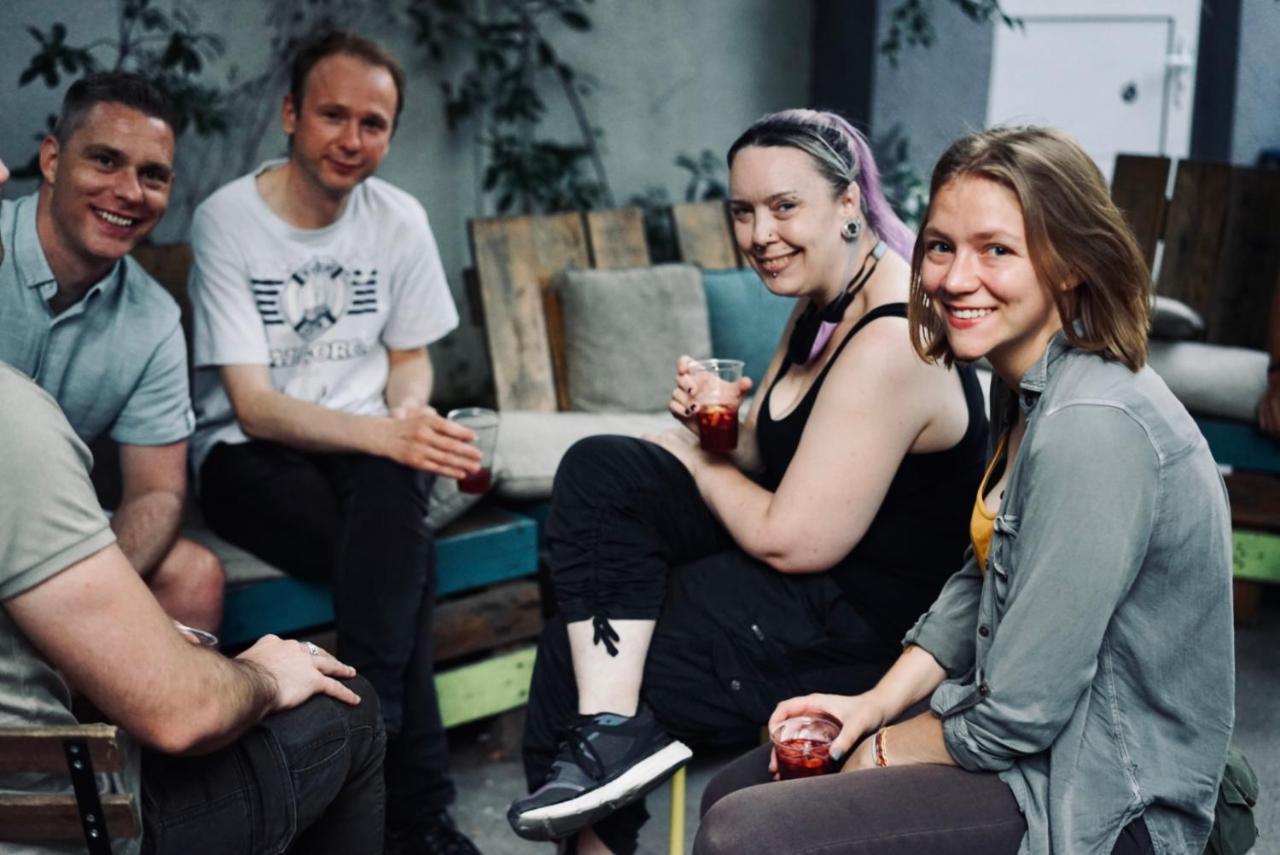 Good People Design Hostel Beograd Bagian luar foto